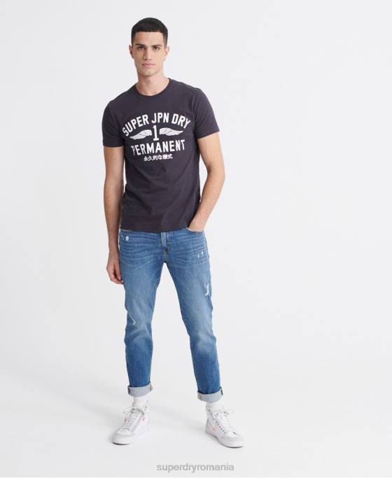 Superdry 03 blugi tyler slim îmbrăcăminte albastru deschis bărbați JX0Z1235