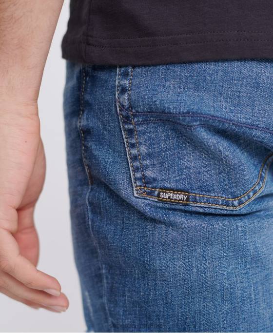 Superdry 03 blugi tyler slim îmbrăcăminte albastru deschis bărbați JX0Z1235