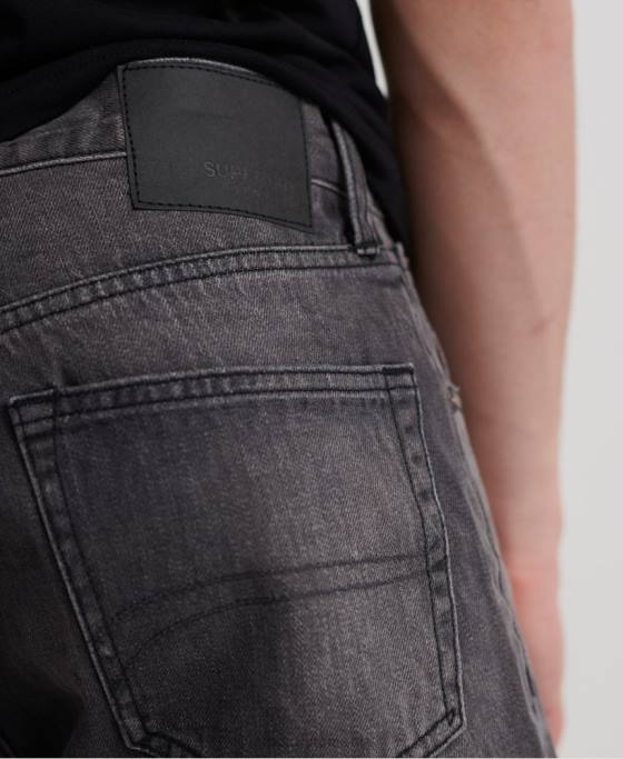 Superdry 05 pantaloni scurți conor conor îmbrăcăminte negru bărbați JX0Z370