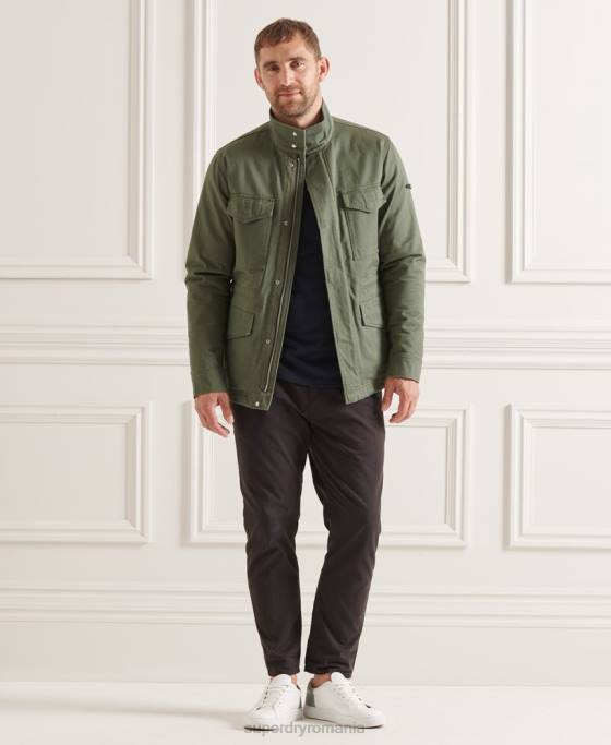 Superdry Jachetă 3 în 1 m65 îmbrăcăminte verde bărbați JX0Z4606