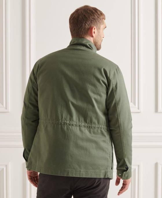 Superdry Jachetă 3 în 1 m65 îmbrăcăminte verde bărbați JX0Z4606