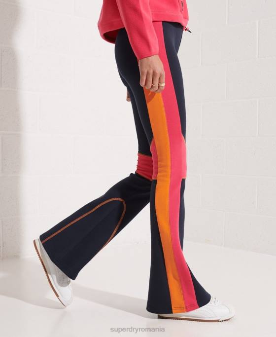 Superdry Jogger cu flare de munte îmbrăcăminte marina femei JX0Z3948
