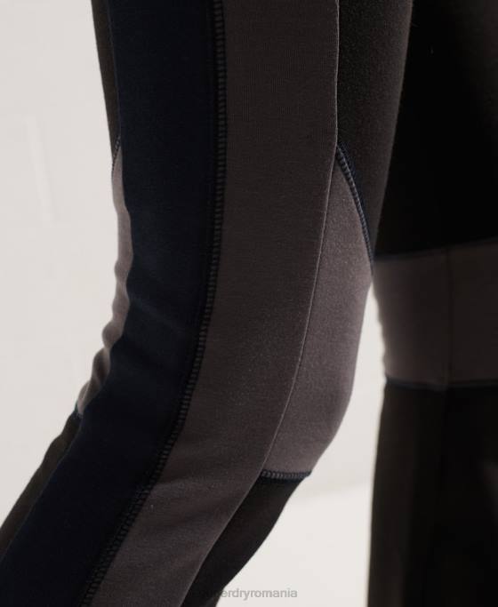 Superdry Jogger cu flare de munte îmbrăcăminte negru femei JX0Z3949