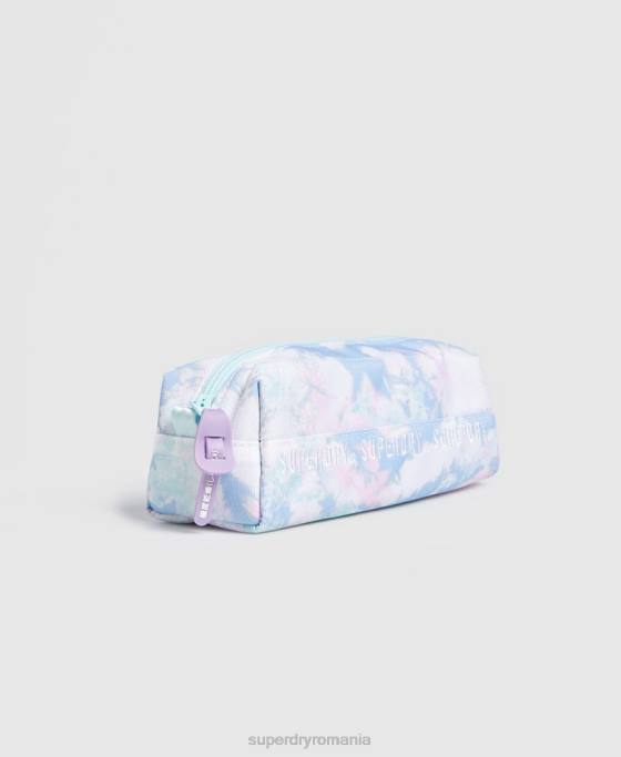 Superdry Repeta seriei case de creion accesorii albastru deschis femei JX0Z6708