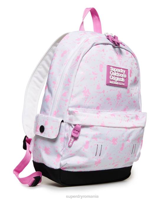 Superdry Rucsac montana cu schimbare de culoare editie print accesorii alb femei JX0Z4331