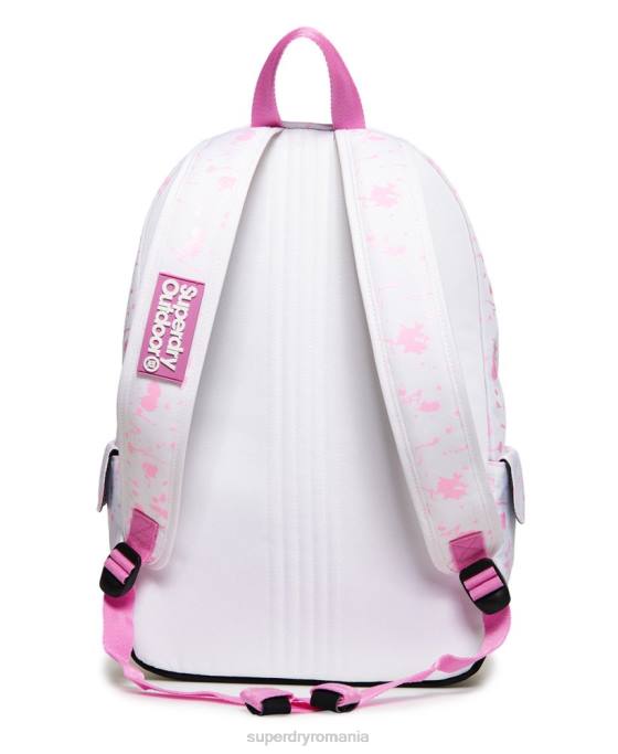Superdry Rucsac montana cu schimbare de culoare editie print accesorii alb femei JX0Z4331