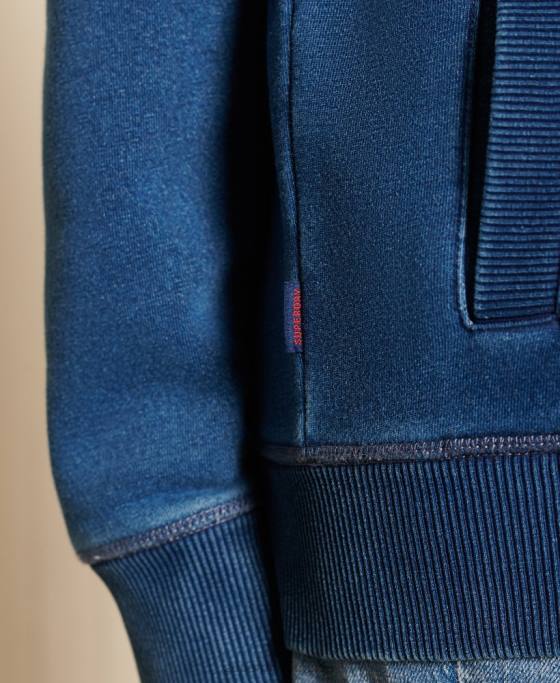 Superdry Top cu fermoar brodat cu logo vintage îmbrăcăminte turcoaz femei JX0Z5968