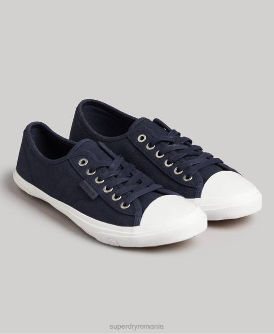 Superdry adidasi low pro clasici pantofi marina femei JX0Z4358