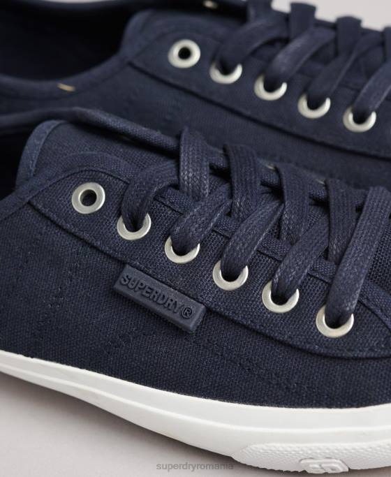 Superdry adidasi low pro clasici pantofi marina femei JX0Z4358