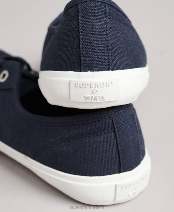 Superdry adidasi low pro clasici pantofi marina femei JX0Z4358