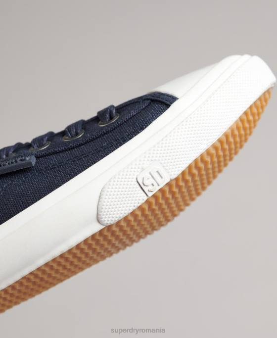 Superdry adidasi low pro clasici pantofi marina femei JX0Z4358