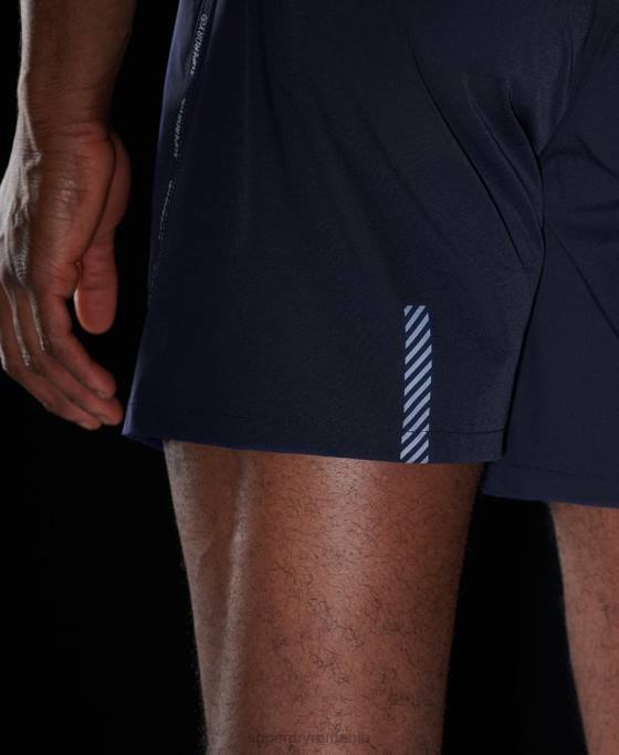 Superdry alergați pantaloni scurți premium îmbrăcăminte marina bărbați JX0Z5370