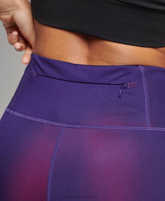 Superdry antrenarea jambierelor esențiale îmbrăcăminte albastru femei JX0Z4045