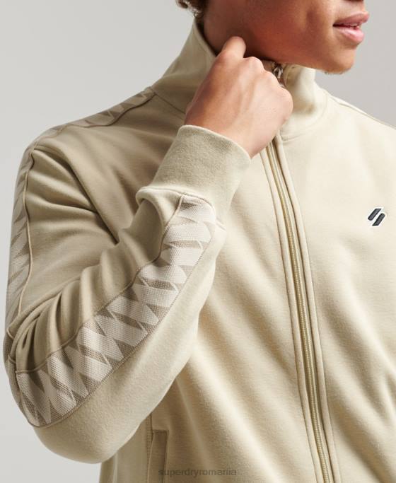 Superdry bandă superioară îmbrăcăminte bej bărbați JX0Z718