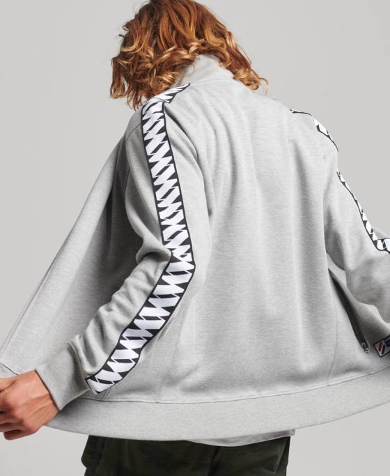 Superdry bandă superioară îmbrăcăminte gri bărbați JX0Z5016