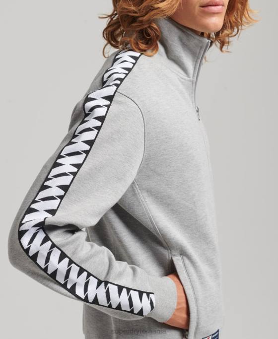 Superdry bandă superioară îmbrăcăminte gri bărbați JX0Z5016