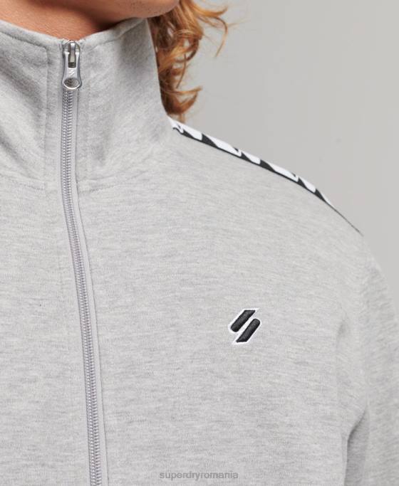 Superdry bandă superioară îmbrăcăminte gri bărbați JX0Z5016