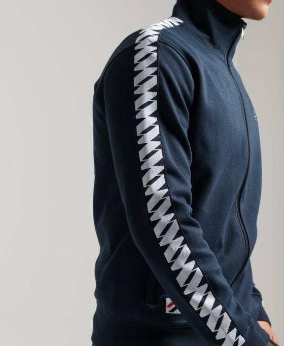 Superdry bandă superioară îmbrăcăminte marina bărbați JX0Z733