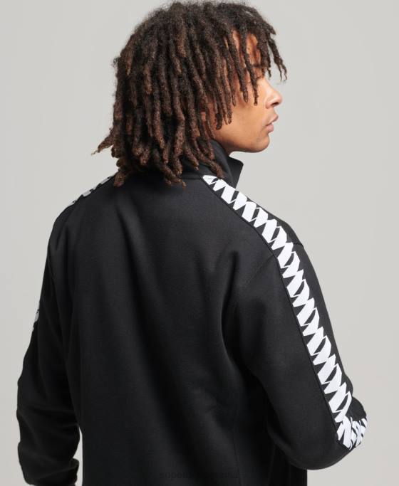 Superdry bandă superioară îmbrăcăminte negru bărbați JX0Z518
