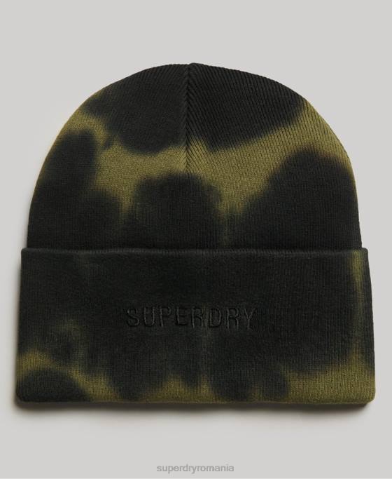 Superdry beanie vopsită accesorii negru bărbați JX0Z1673