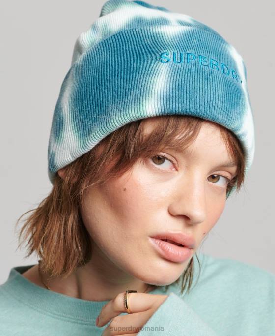 Superdry beanie vopsită accesorii verde bărbați JX0Z1672
