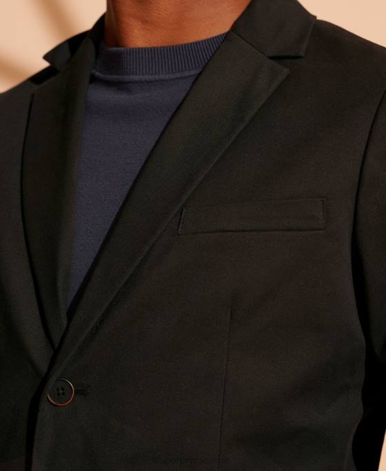 Superdry blazer din bumbac editie limitata îmbrăcăminte negru bărbați JX0Z1173