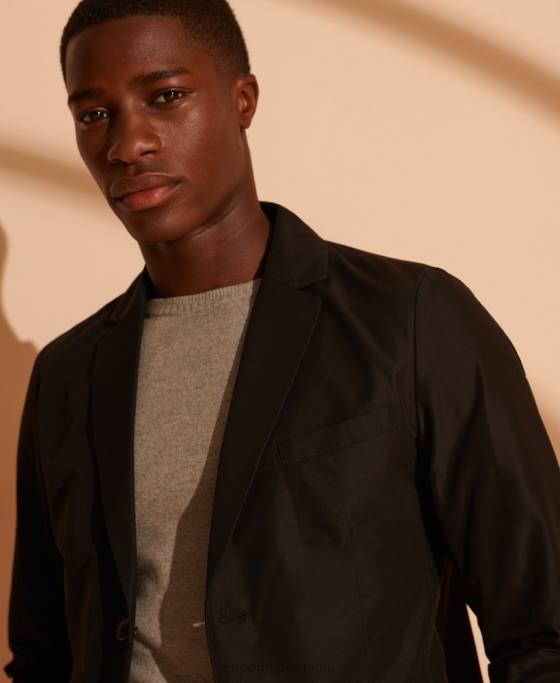 Superdry blazer tehnologie ediție limitată îmbrăcăminte negru bărbați JX0Z4736
