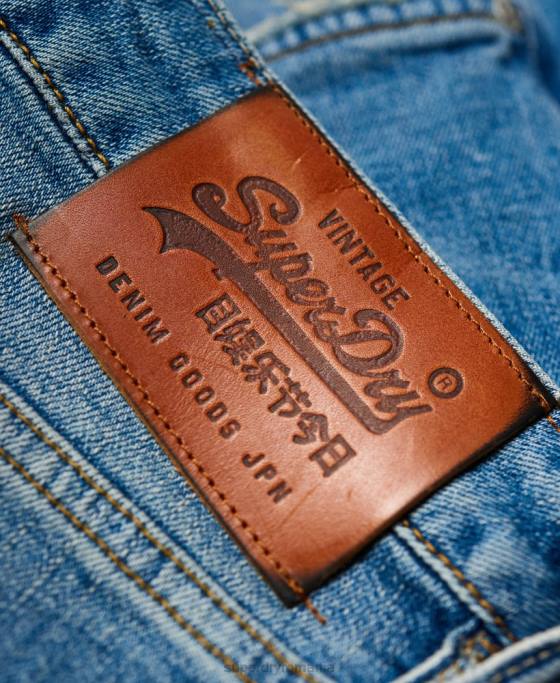 Superdry blugi drepti daman îmbrăcăminte blugi bărbați JX0Z1234