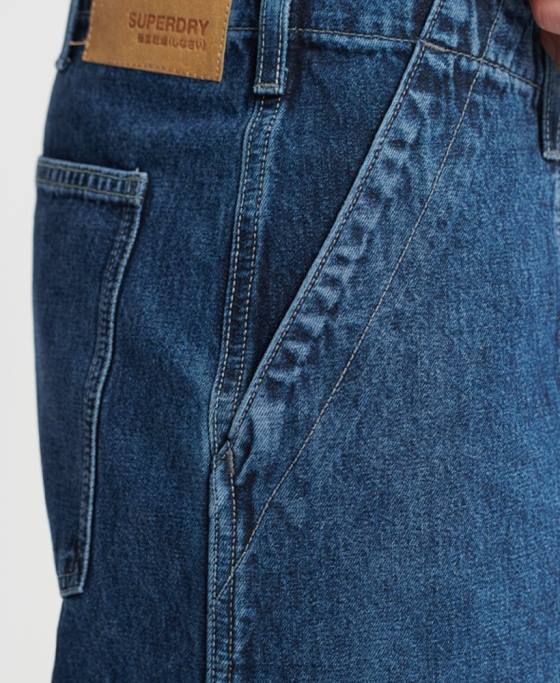 Superdry blugi lionel easy fatigue îmbrăcăminte albastru bărbați JX0Z1233