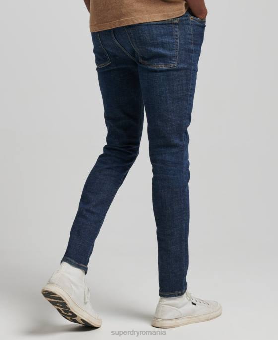 Superdry blugi vintage skinny îmbrăcăminte albastru bărbați JX0Z1216