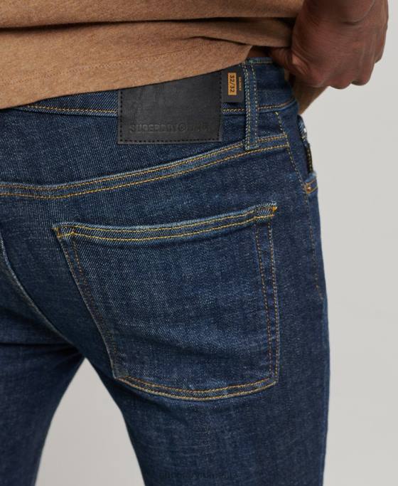 Superdry blugi vintage skinny îmbrăcăminte albastru bărbați JX0Z1216