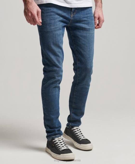 Superdry blugi vintage skinny îmbrăcăminte albastru bărbați JX0Z1218