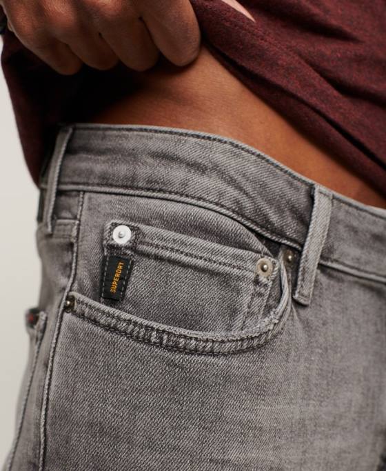 Superdry blugi vintage skinny îmbrăcăminte gri bărbați JX0Z1213