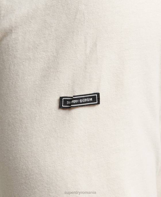 Superdry bluză cu mânecă lungă psych rock îmbrăcăminte cremă bărbați JX0Z1582