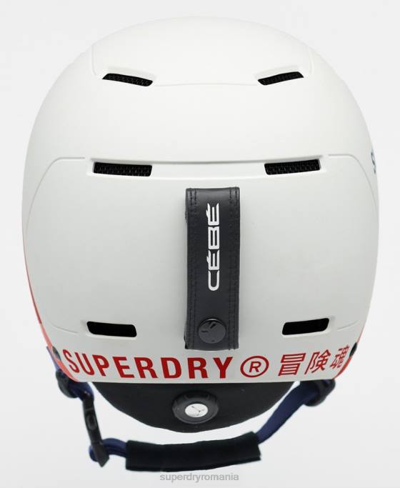 Superdry casca cebe pow mips accesorii alb bărbați JX0Z1396