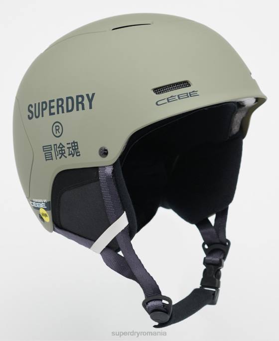 Superdry casca cebe pow mips accesorii verde bărbați JX0Z1398