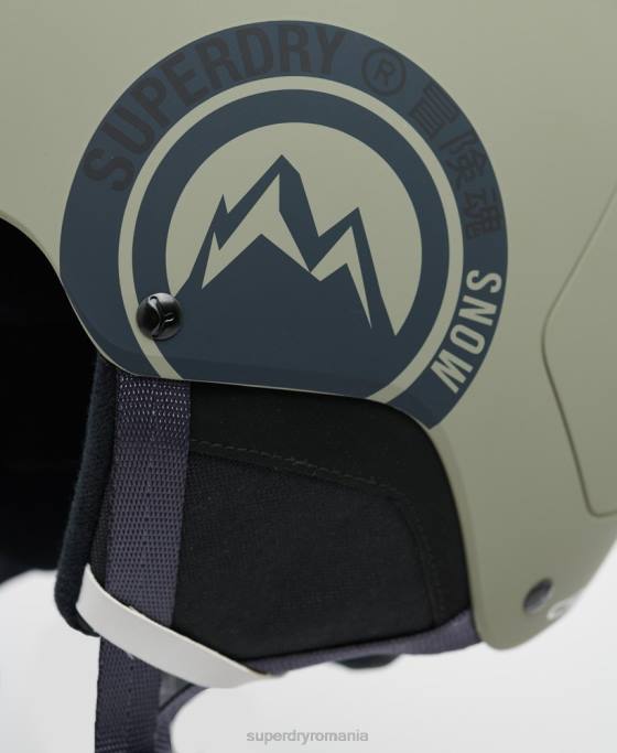 Superdry casca cebe pow mips accesorii verde bărbați JX0Z1398