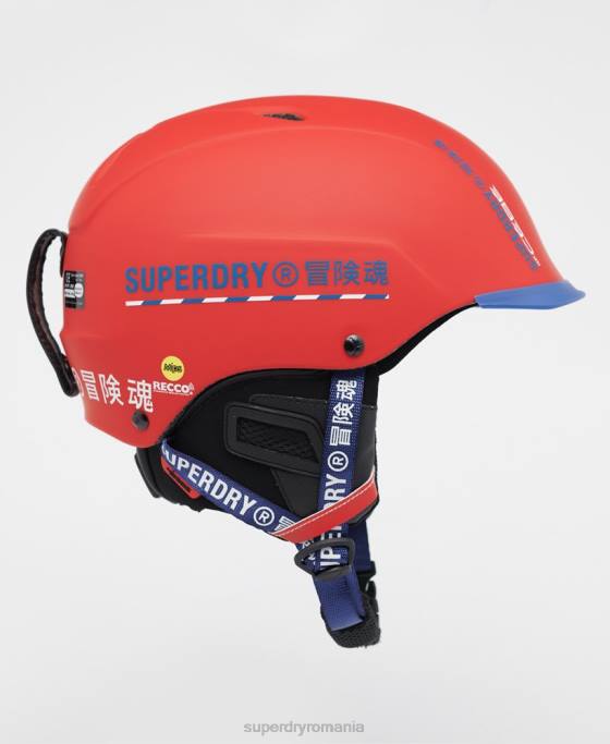 Superdry cebe concurs visor ultimate cască accesorii roșu bărbați JX0Z1402