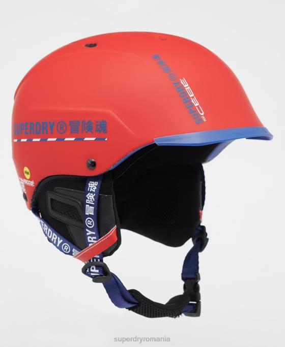 Superdry cebe concurs visor ultimate cască accesorii roșu bărbați JX0Z1402