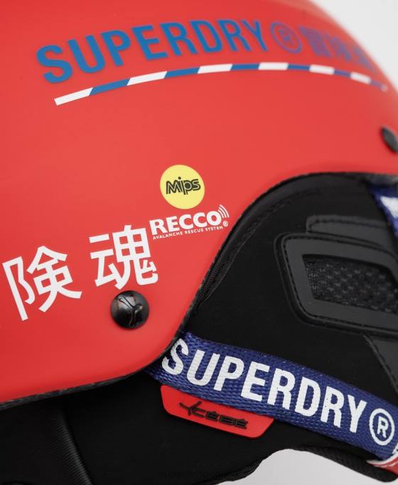 Superdry cebe concurs visor ultimate cască accesorii roșu bărbați JX0Z1402
