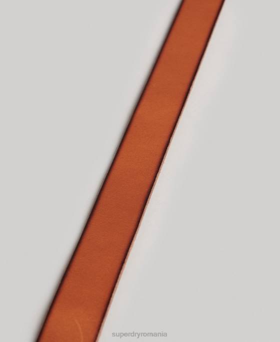 Superdry centura badgeman accesorii bronzat bărbați JX0Z1844