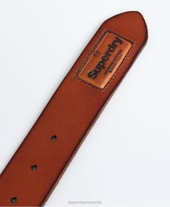Superdry centura badgeman accesorii bronzat bărbați JX0Z1872