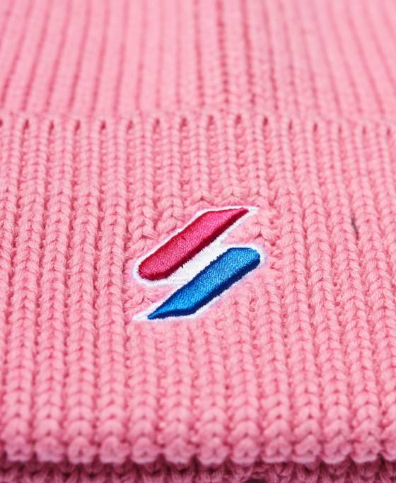 Superdry cod beanie accesorii roz bărbați JX0Z6406