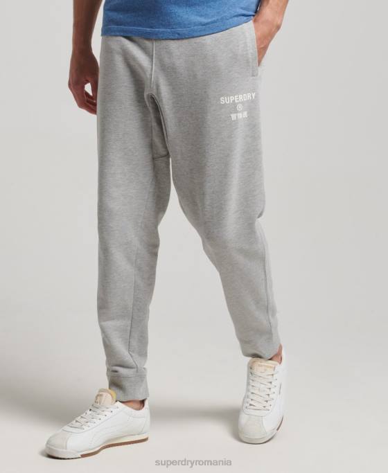 Superdry cod core sport joggeri îmbrăcăminte gri bărbați JX0Z6361
