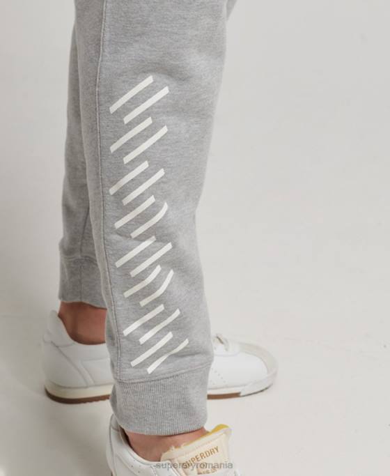 Superdry cod core sport joggeri îmbrăcăminte gri bărbați JX0Z6361