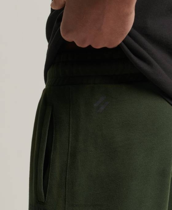 Superdry cod core sport joggeri îmbrăcăminte kaki bărbați JX0Z6417