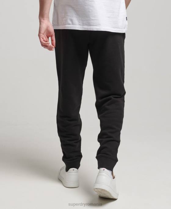 Superdry cod core sport joggeri îmbrăcăminte negru bărbați JX0Z6377