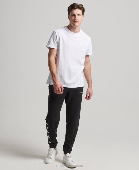 Superdry cod core sport joggeri îmbrăcăminte negru bărbați JX0Z6377