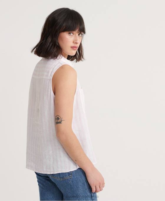 Superdry cămașă Aubrey îmbrăcăminte roz femei JX0Z3050