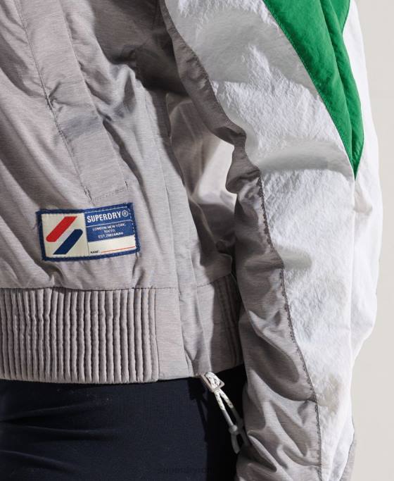 Superdry dolman deasupra căii de sus îmbrăcăminte gri femei JX0Z5645